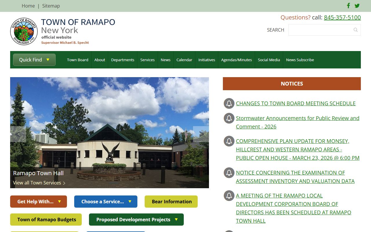 Ramapo divorce decree records Town of Ramapo website