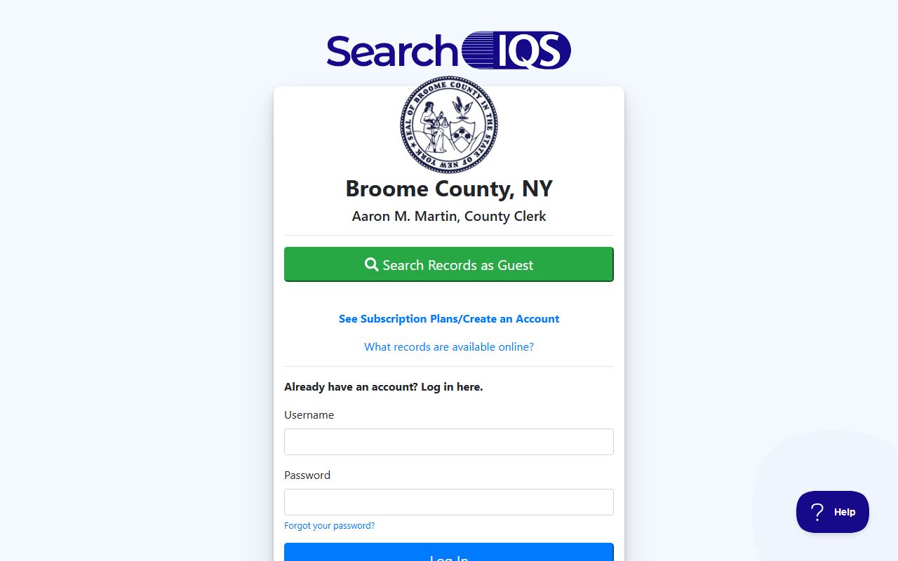 Union divorce decree Broome County online records search